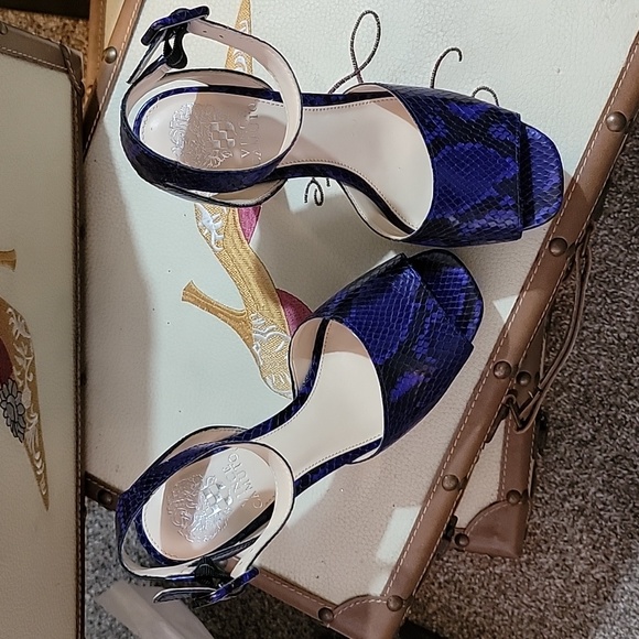 Sz 7med Retro Python Platform Heels - Picture 10 of 16